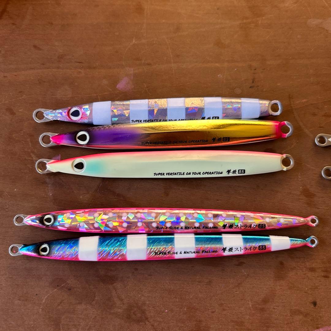 撃投ジグ85g 撃投ストライク85g 撃投レベル80g