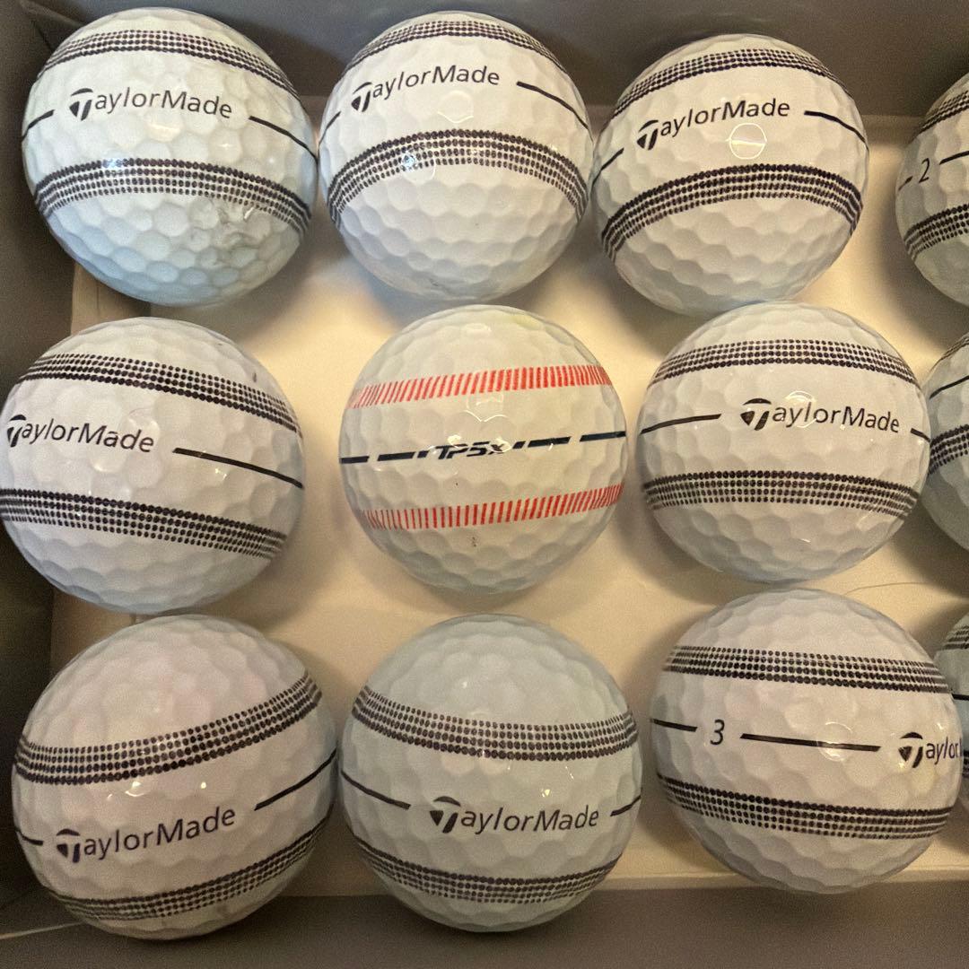 TaylorMade、Tp5.Tp5xロストボール24個セット限定球入り