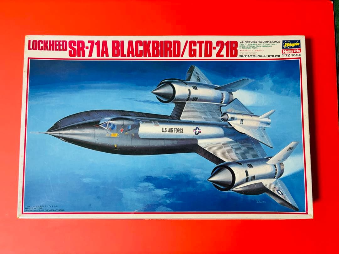 未使用 1/72 SR-71A ブラックバード キングサイズ