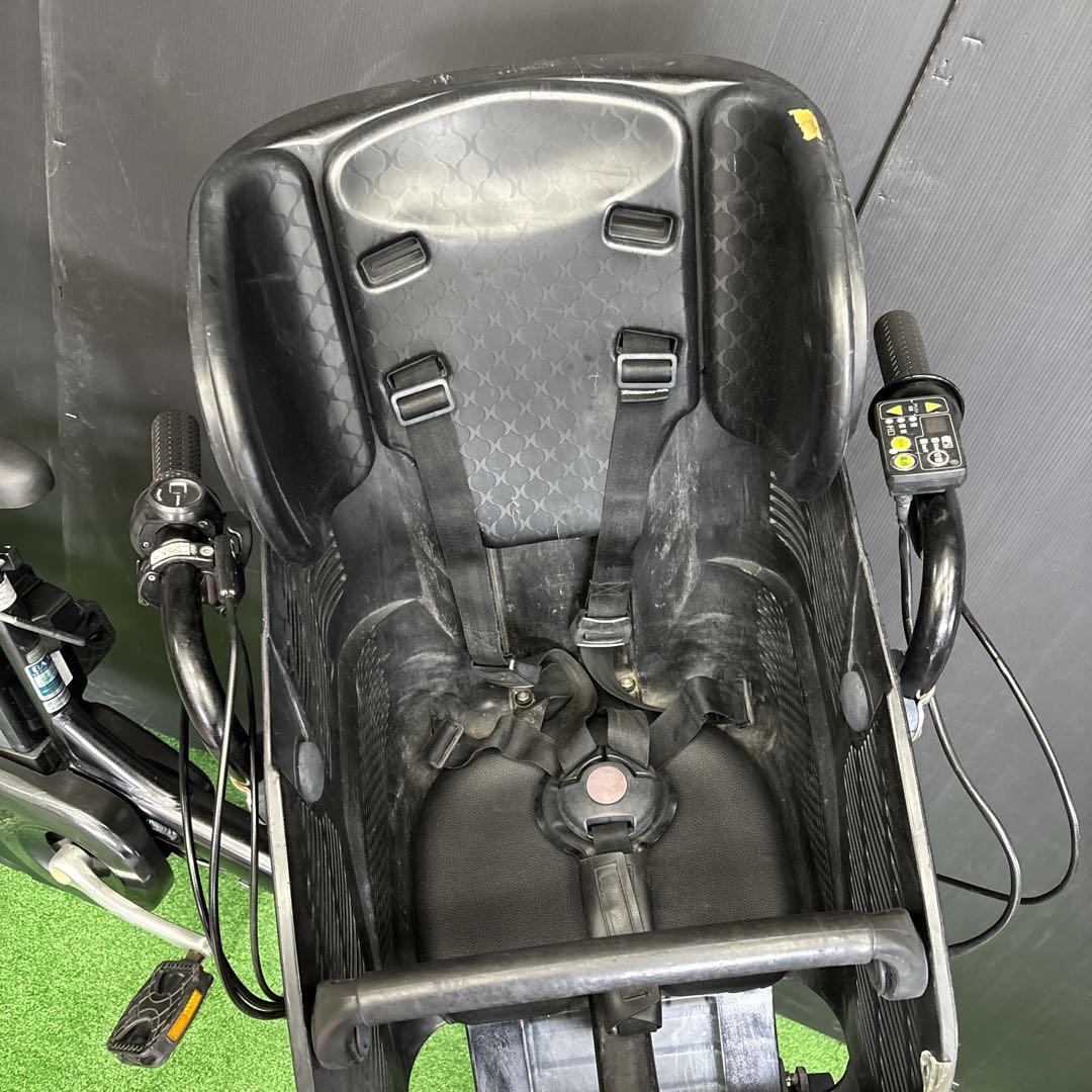 電動自転車 BS Angelino ブラック 3人乗り対応　10