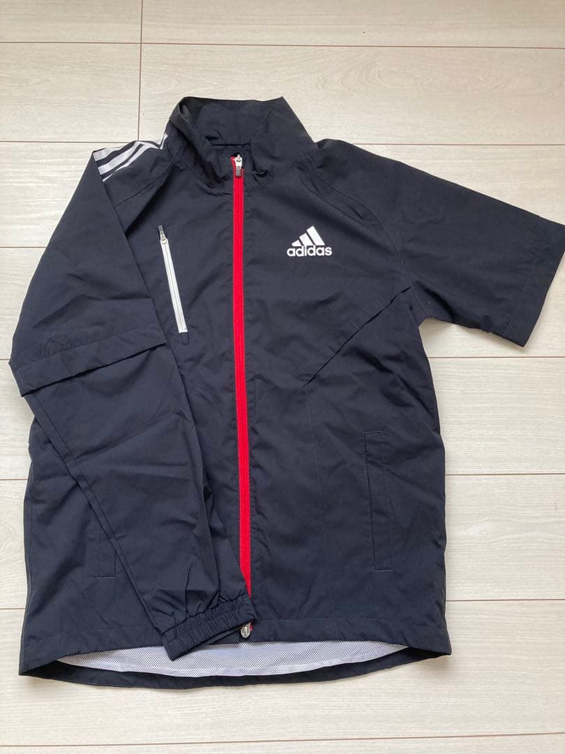 【美品】ゴルフレインウェア　adidas