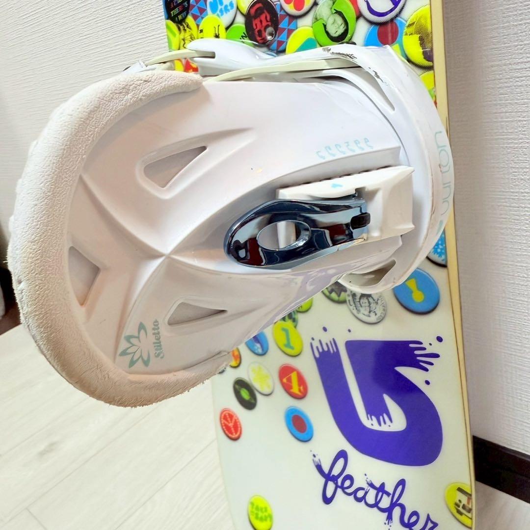 BURTON バートン レディース 137cm スノーボードセット 初心者向け