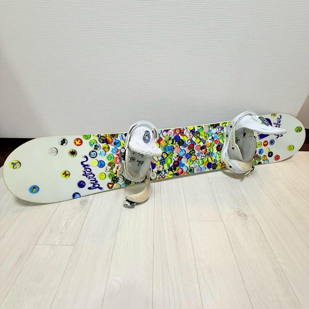 BURTON バートン レディース 137cm スノーボードセット 初心者向け