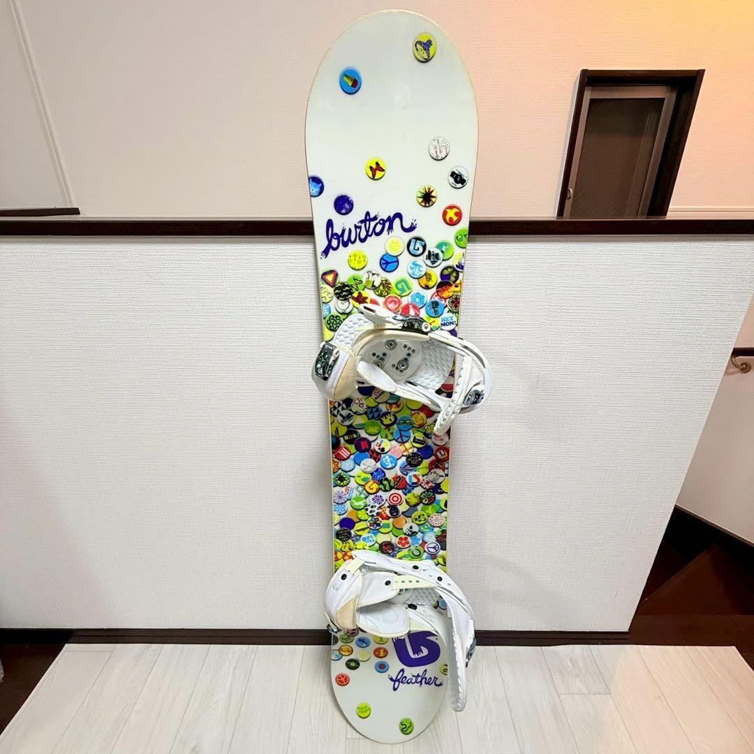BURTON バートン レディース 137cm スノーボードセット 初心者向け