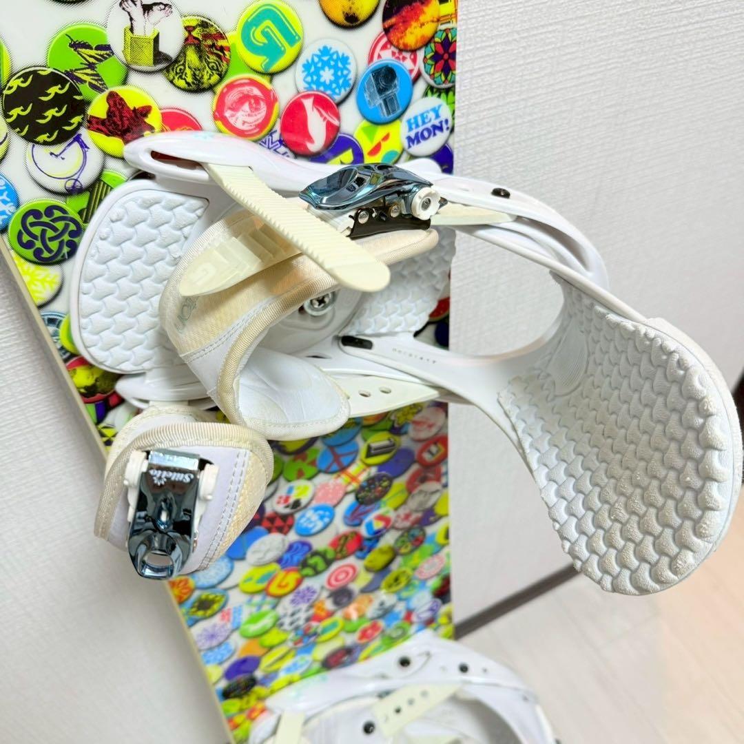 BURTON バートン レディース 137cm スノーボードセット 初心者向け