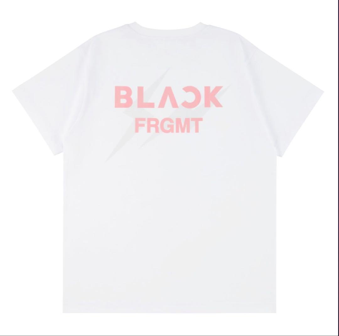 FRAGMENTTシャツBLACKFRGMT BLACKPINK ブラックピンク
