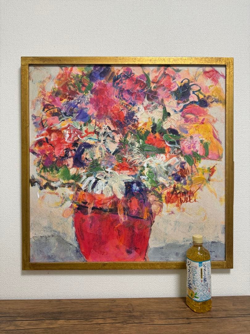 Francfranc アートボード SANDY WELCH 絵画 装飾　花