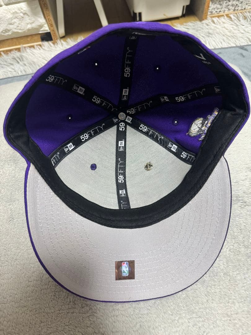 ニューエラ ロサンゼルス・レイカーズ 59FIFTY キャップ 7 3/8