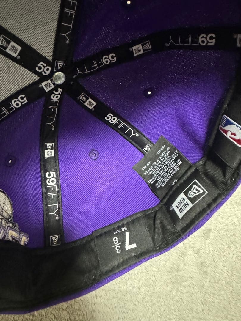 ニューエラ ロサンゼルス・レイカーズ 59FIFTY キャップ 7 3/8
