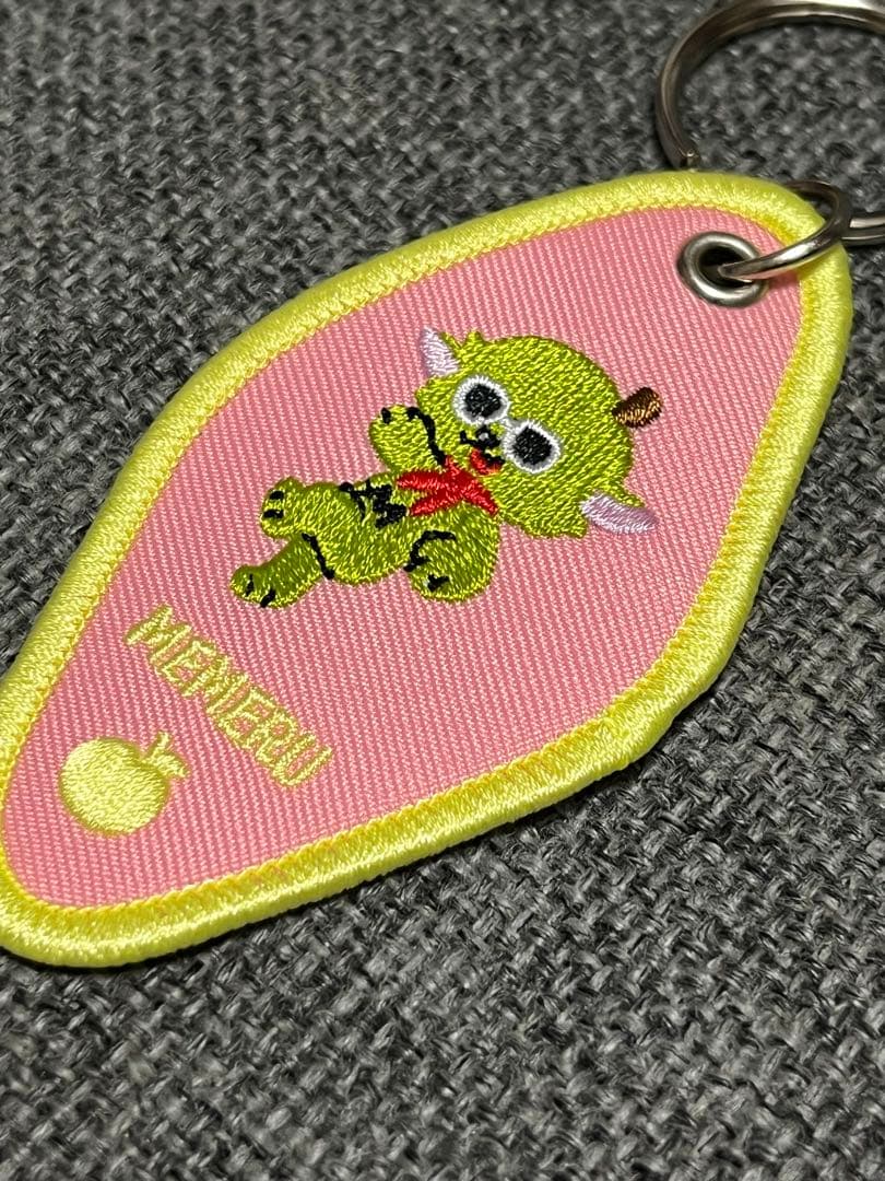 ミセスグリーンアップル　FC限定　メメル　刺繍　キーホルダー　ピンク