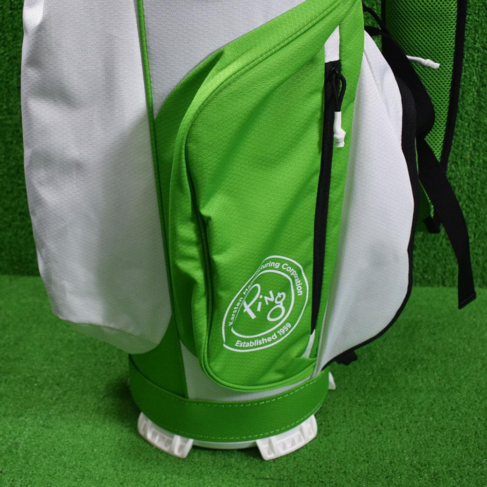 PING GOLF/ピン ゴルフ キャディバッグ９型【ライムグリーン】美品！