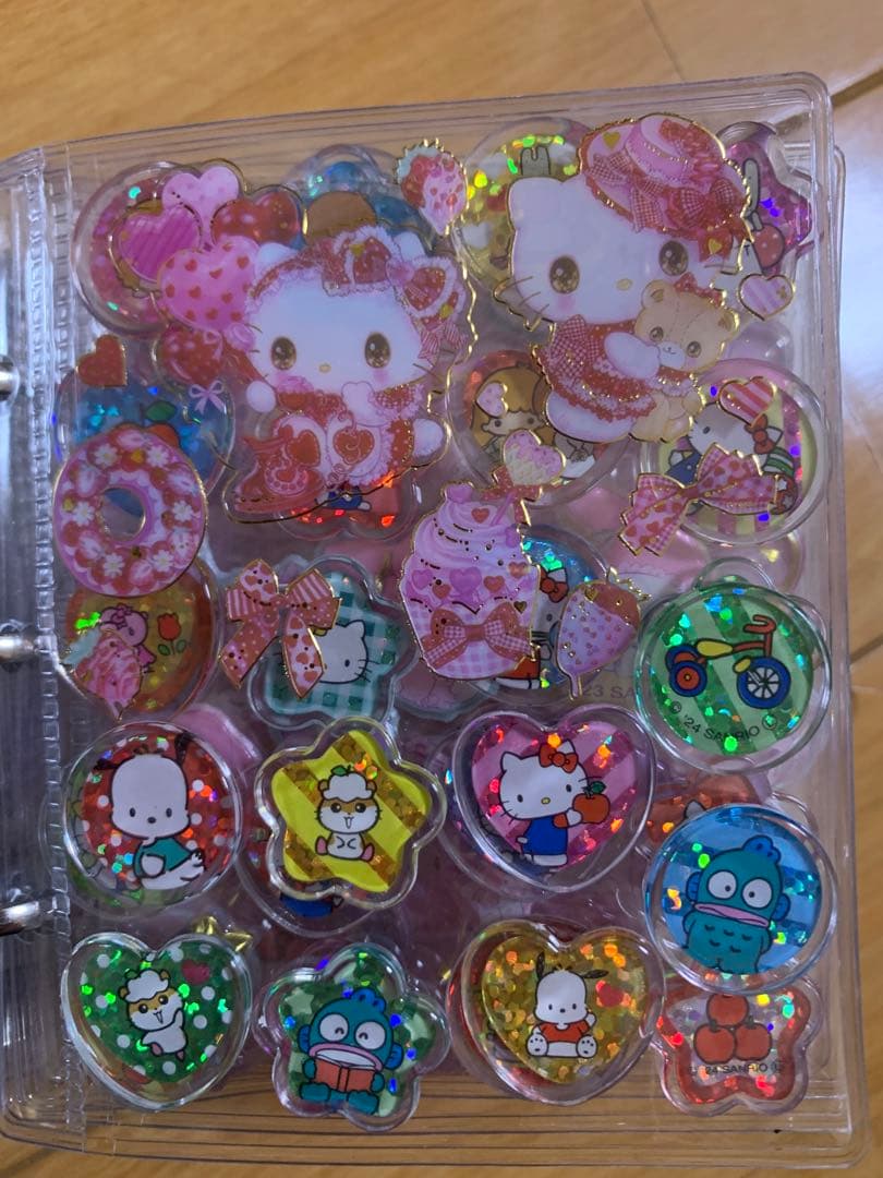 シール帳完成品　シール帳　完成品　シール　ボンボンドロップ　サンリオ
