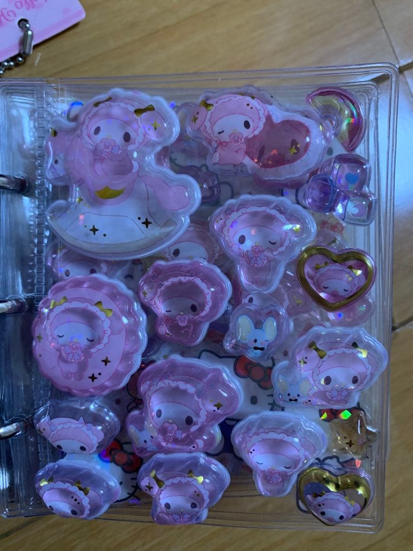 シール帳完成品　シール帳　完成品　シール　ボンボンドロップ　サンリオ
