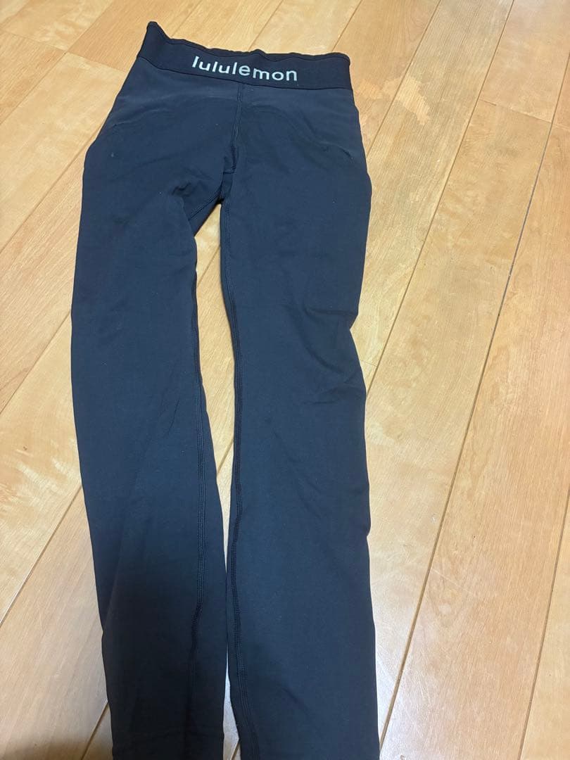 極美品　lululemon レギンス　アジアフィットXS 黒