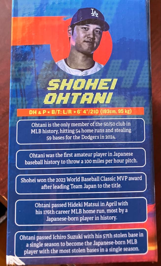 お値下げSHOHEI OHTANI 記念グッズ ボブルヘッドファンクラブ会員限定
