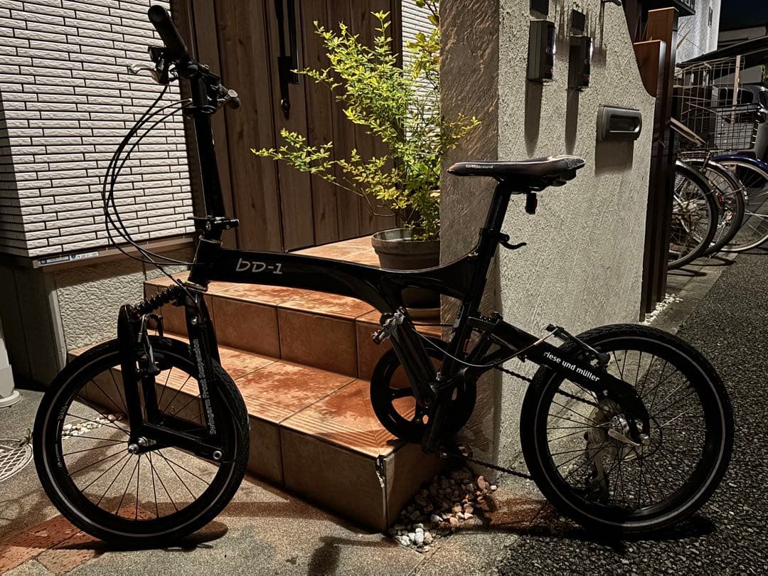 grow　bd-1 折りたたみ自転車 黒