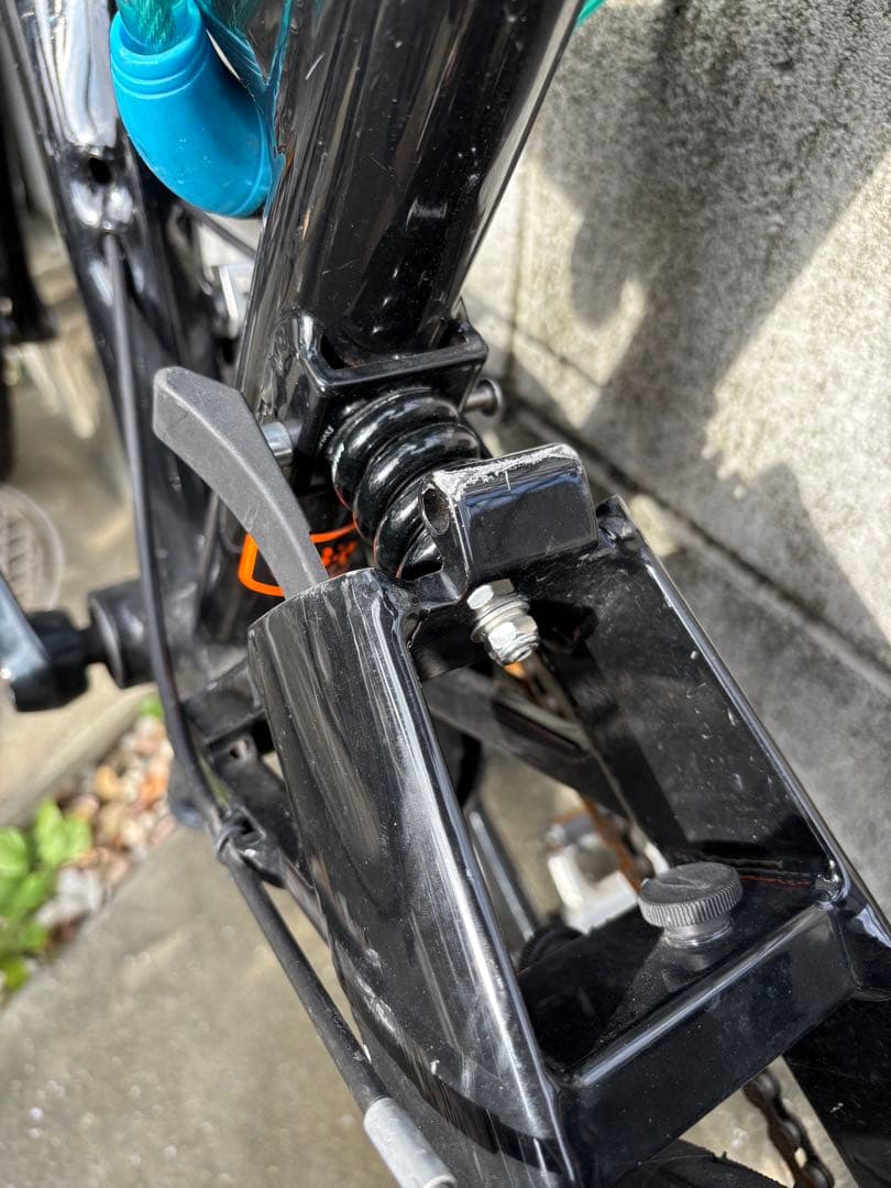 grow　bd-1 折りたたみ自転車 黒
