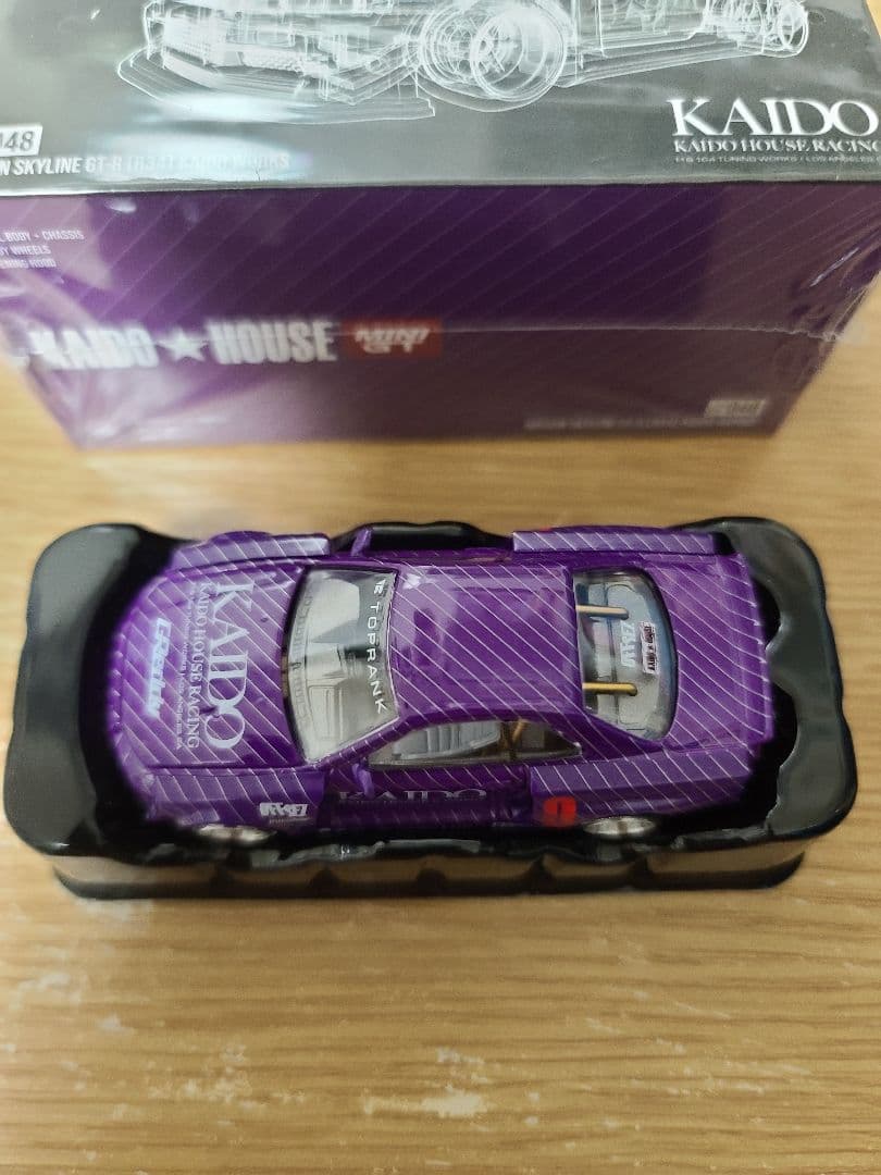 ミニカー KAIDO HOUSE Nissan Skyline GT-R (R34)