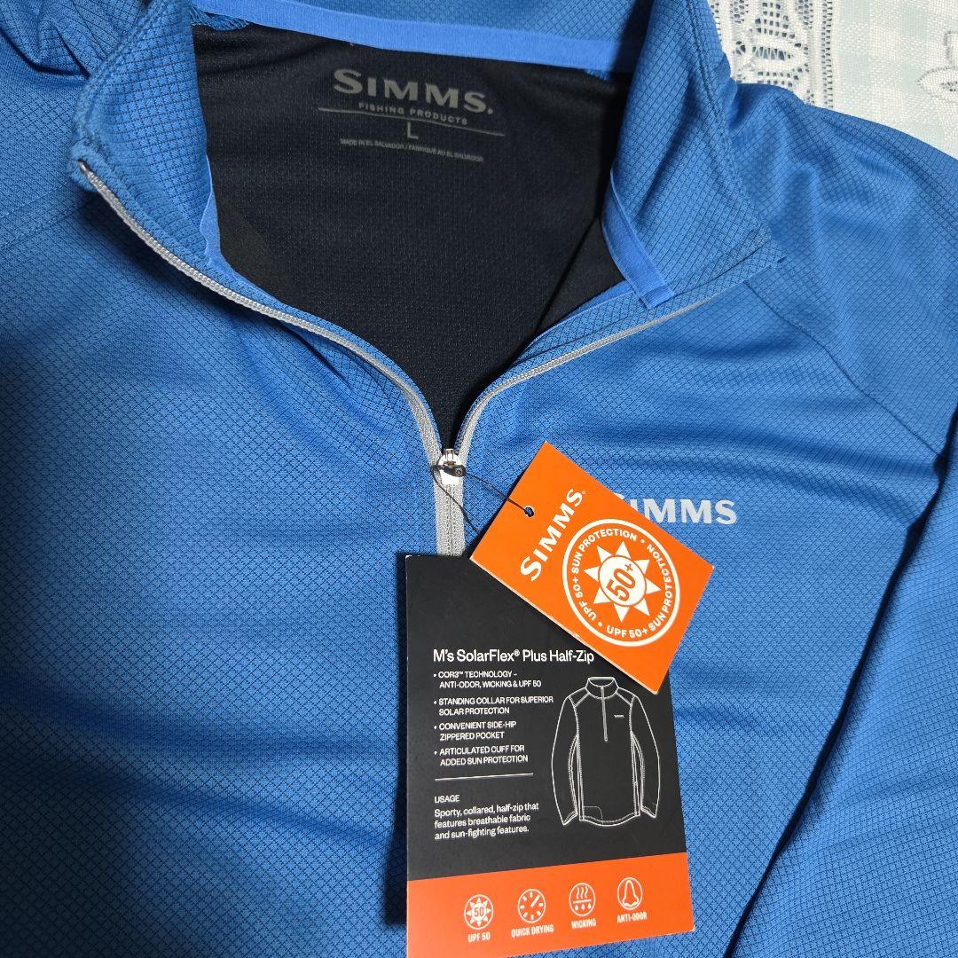 道*】様 最終価格SIMMS SolarFlexPlus Half-Zip新品