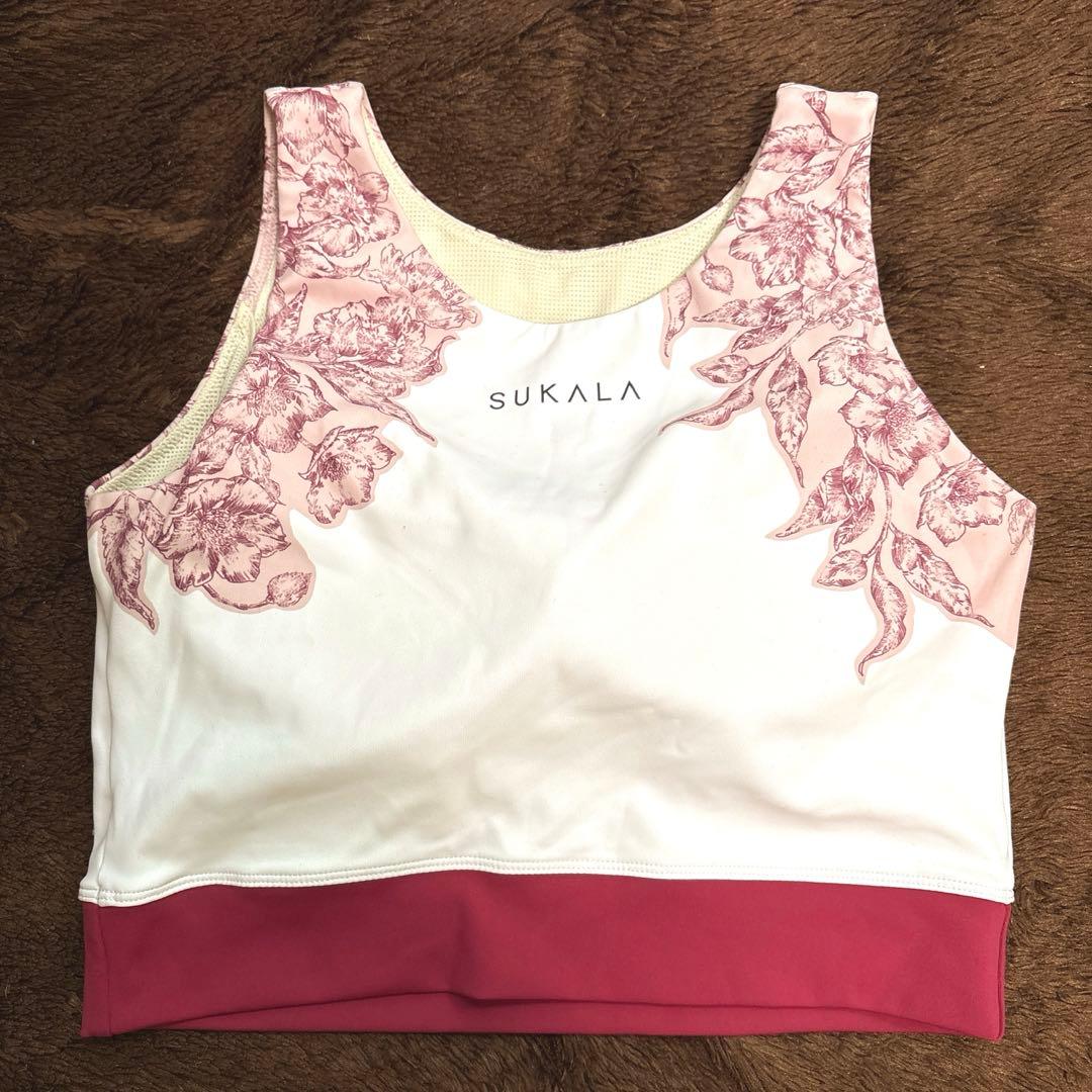 SUKALA スカーラ　花柄 ヨガウェアセット Мサイズ　アンティークプリント