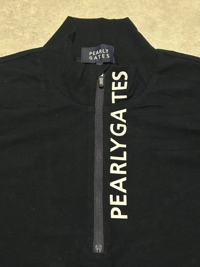 PEARLY GATES 長袖ハーフジップカットソー サイズ5