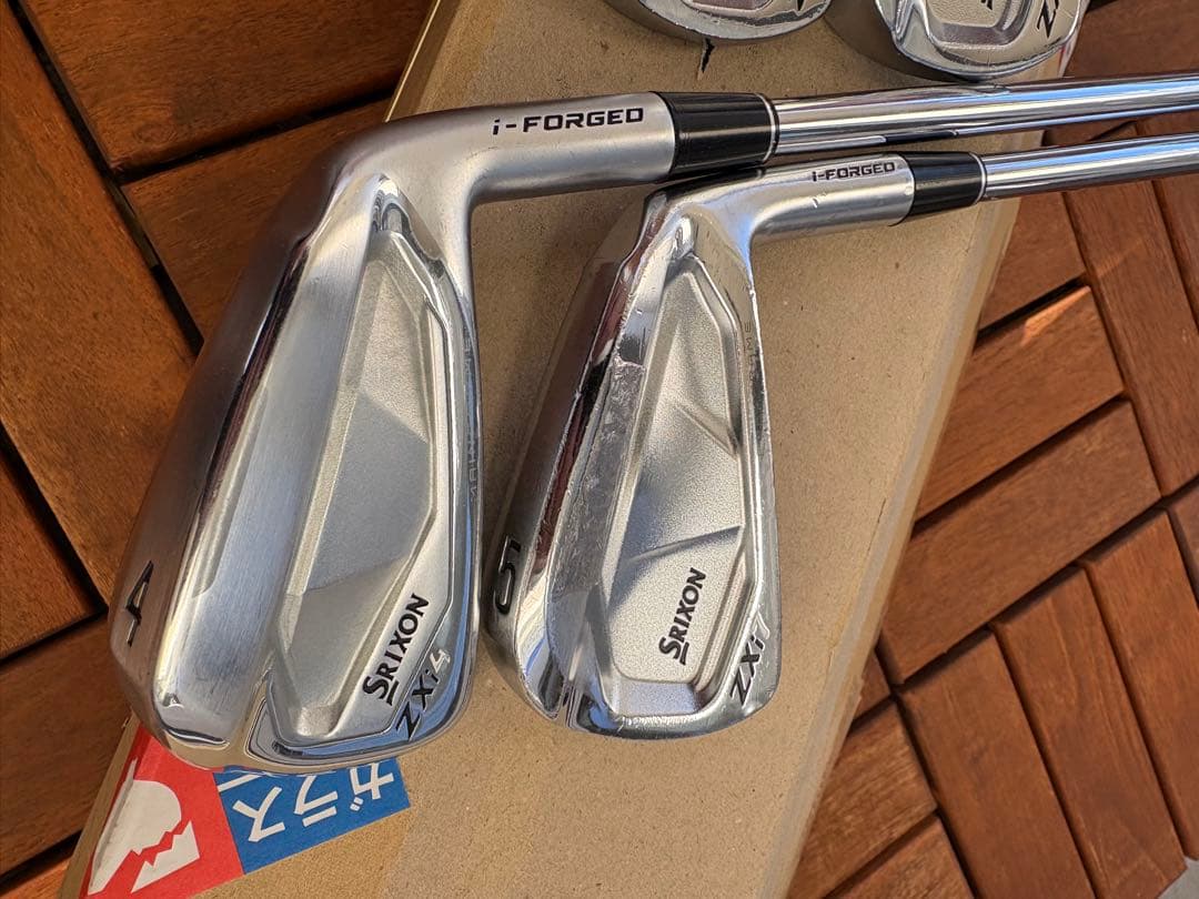 zxi7（P〜5）& zxi4（4番）DG X100 SRIXON 7本セット