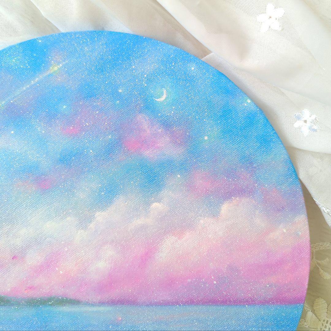 オイルパステル画（25cm）原画
