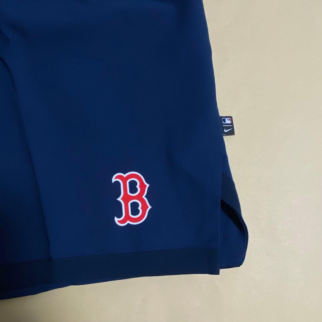 ナイキ　レッドソックス ハーフパンツショート短パン　ドライスポーツショーツ