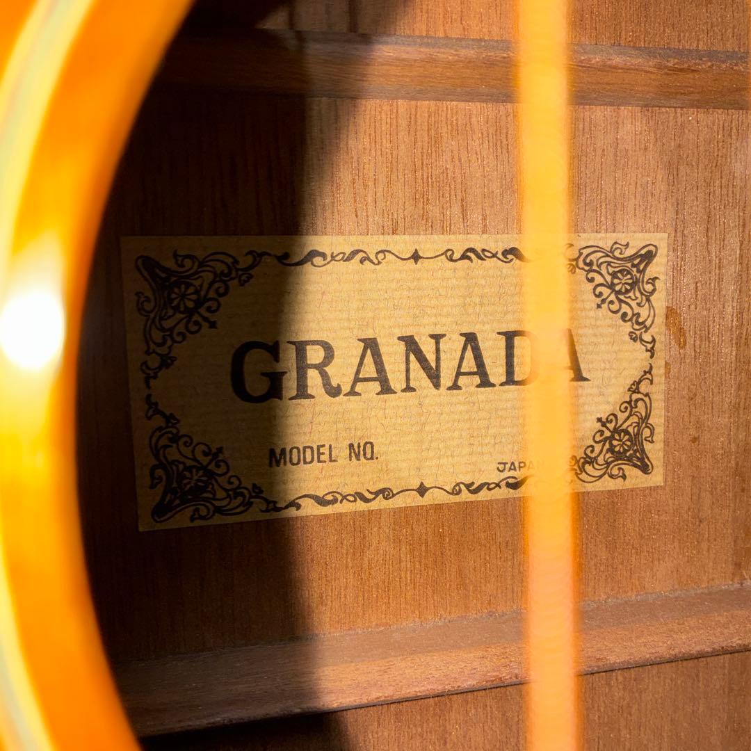 激レア　Granada アコースティックギター 薄型フォークタイプ