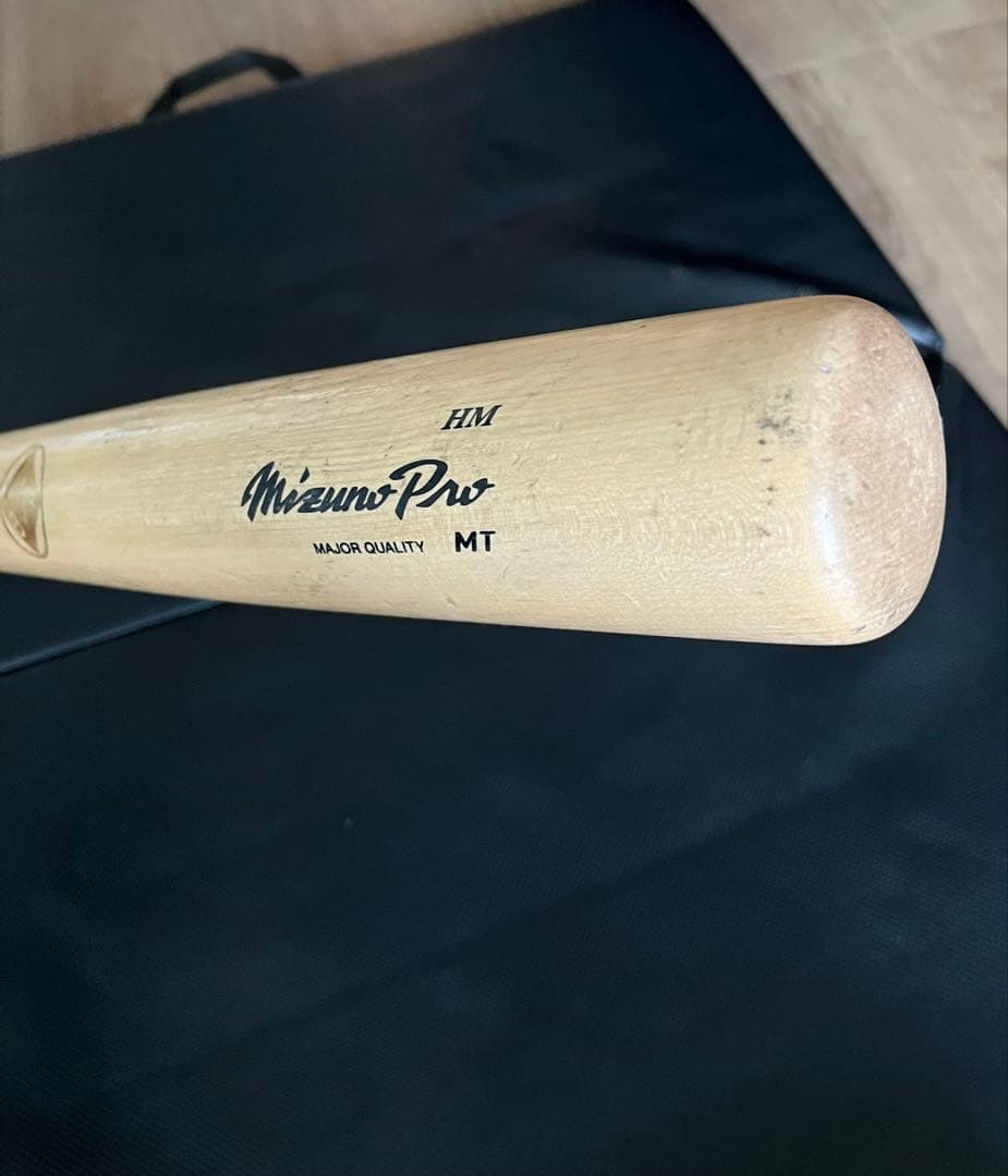 オリックス・バファローズ　野口智哉 #9　バット NPBマーク 支給品　実使用