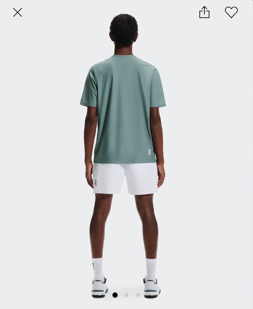On 5\" Court Shorts White Sサイズ