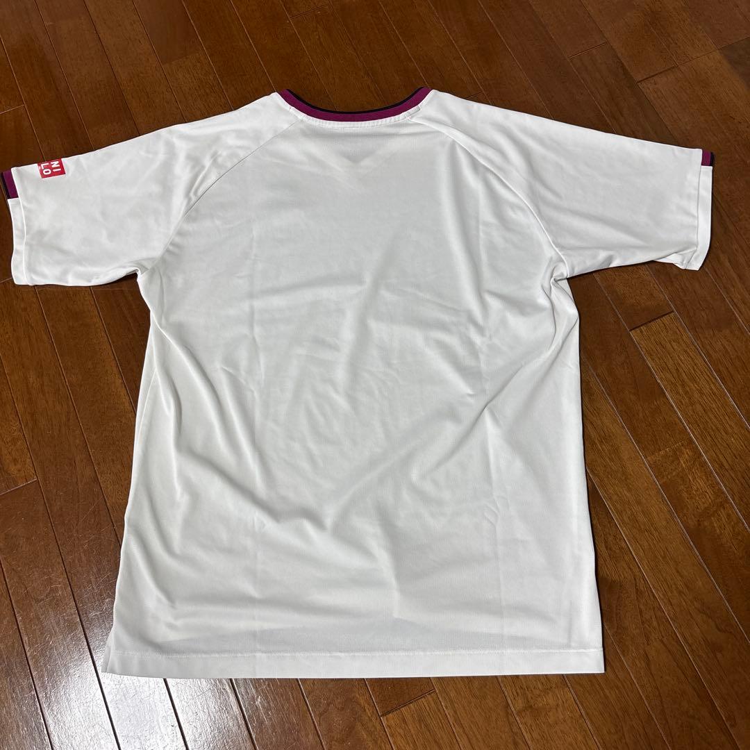 UNIQLO フェデラー ホワイト Vネック TシャツL