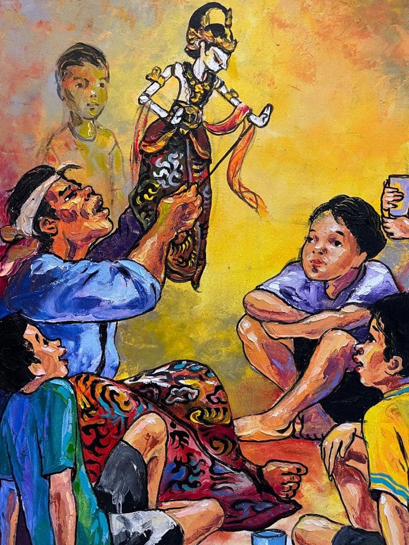 Wayang show(人形劇)