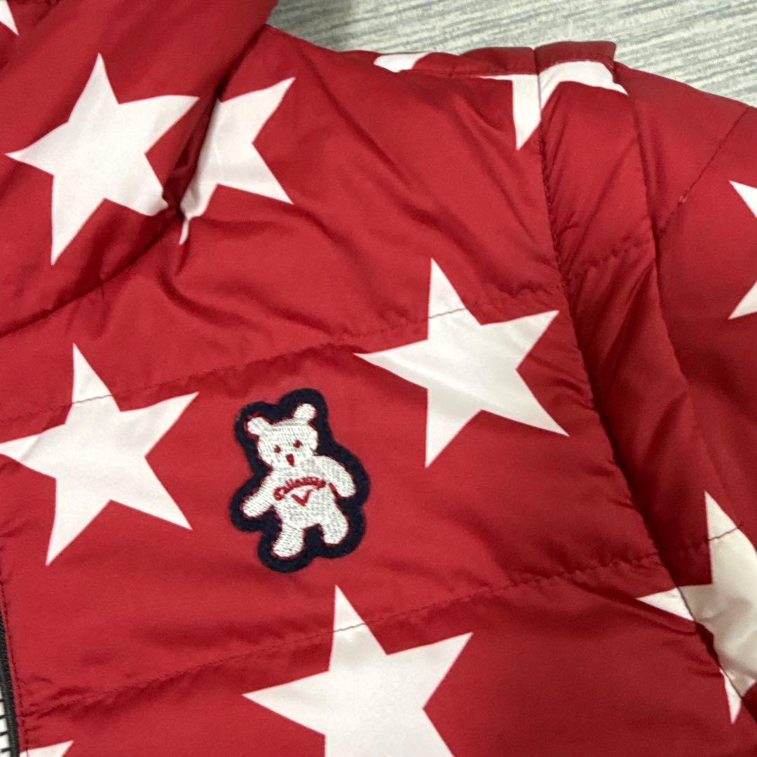 美品　CALLAWAY キャロウェイ　クマシリーズ　2WAY ダウンジャケット