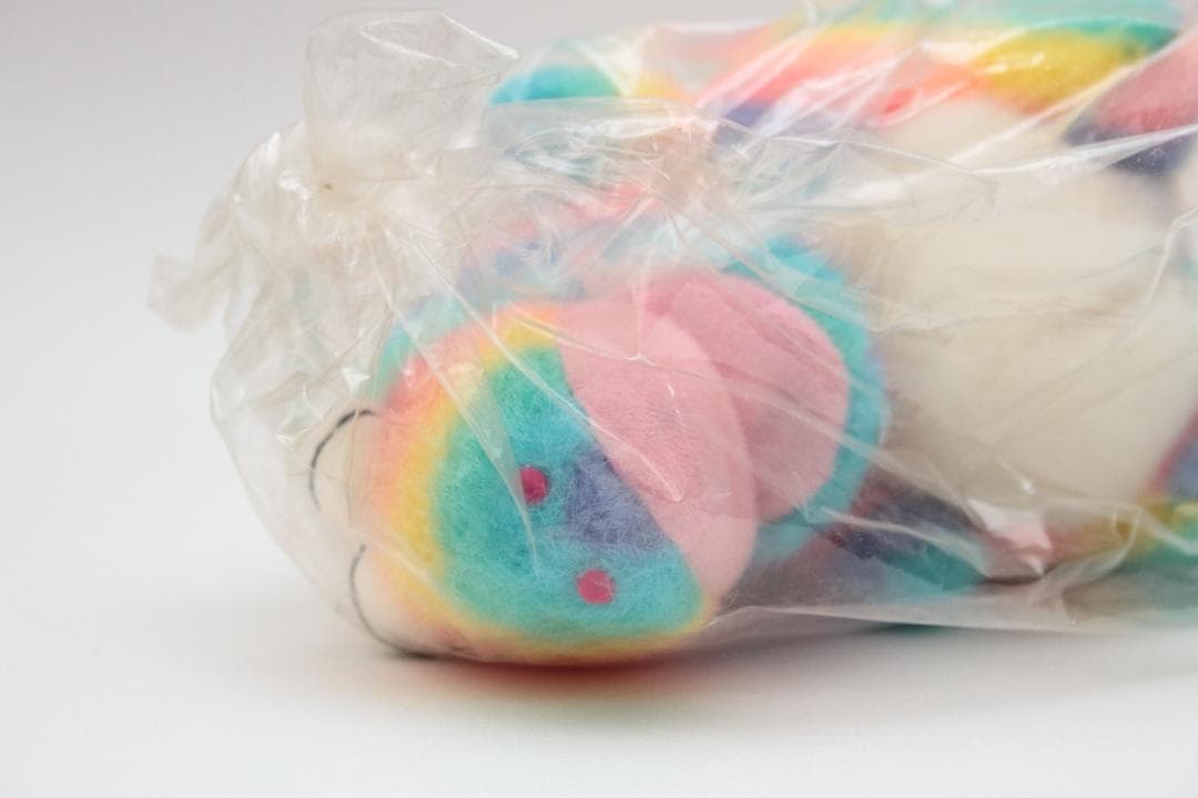 ごきげんザウルス ごきげんレインボー プチ バンダイ ぬいぐるみ 当時物