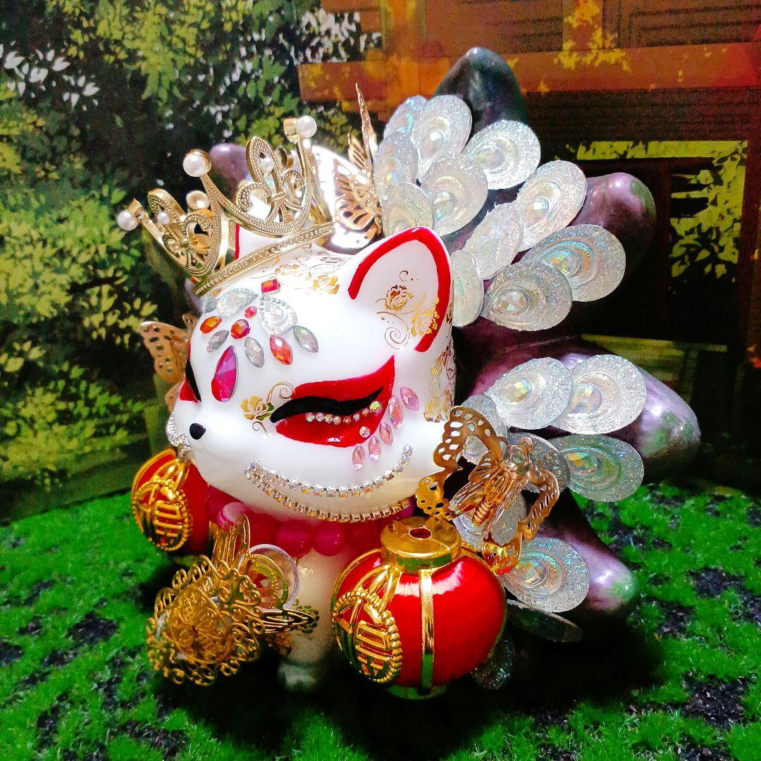 九尾の狐 BIG（ビッグ）✨⭐️オルゴナイト⭐️✨財運・金運・幸福・子孫繁栄