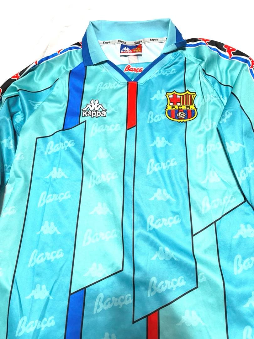 【激レア】FCバルセロナ 1996-97 アウェイ ユニフォーム フィーゴ #7