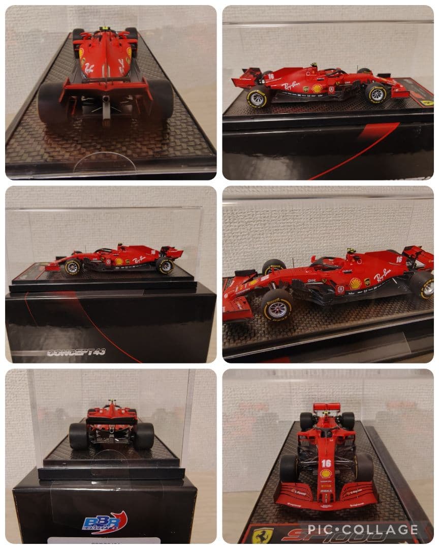 ミニカー LOOKSMART 1/43Ferrari 599 GTO F1