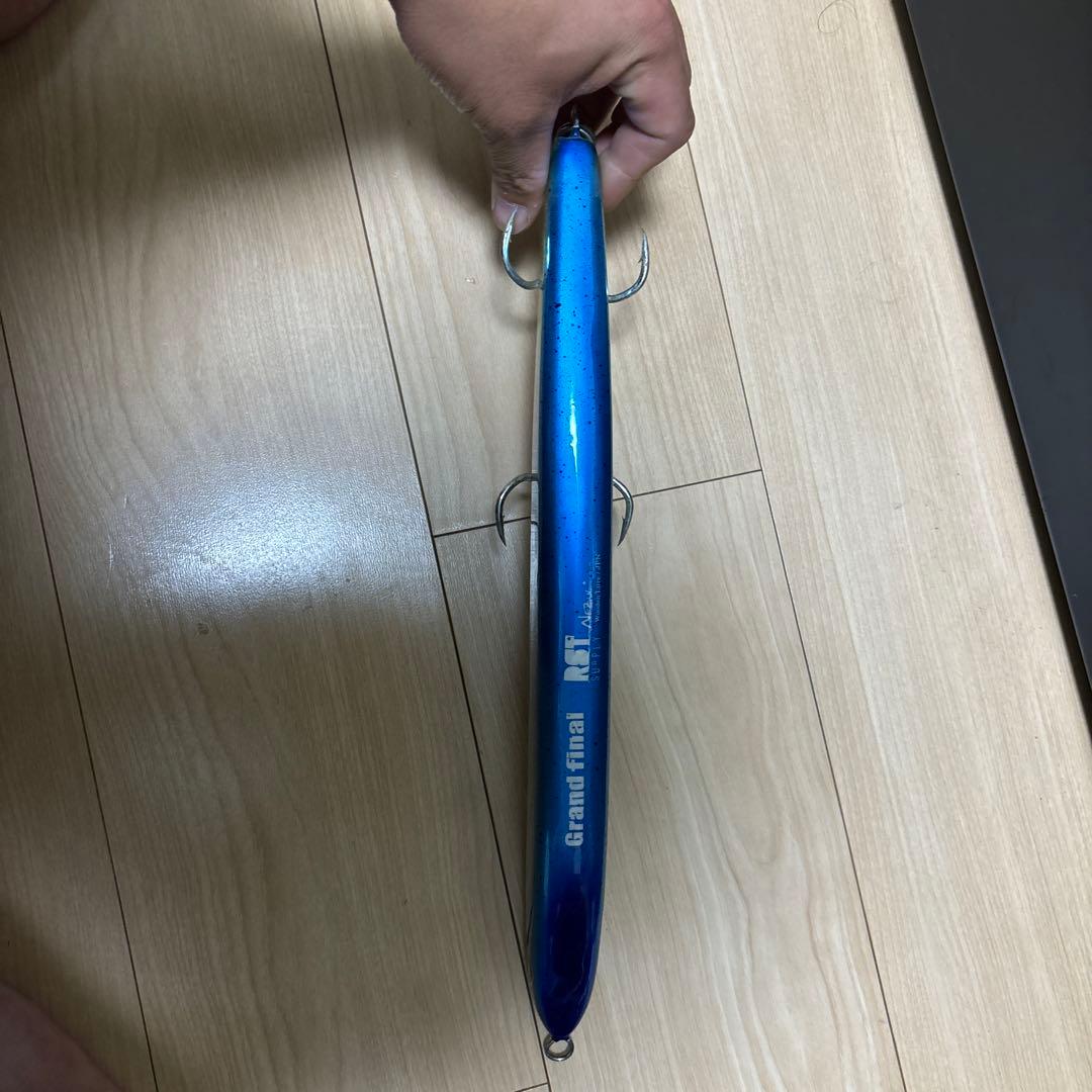 Grand Final ソフトルアー 青と黄色