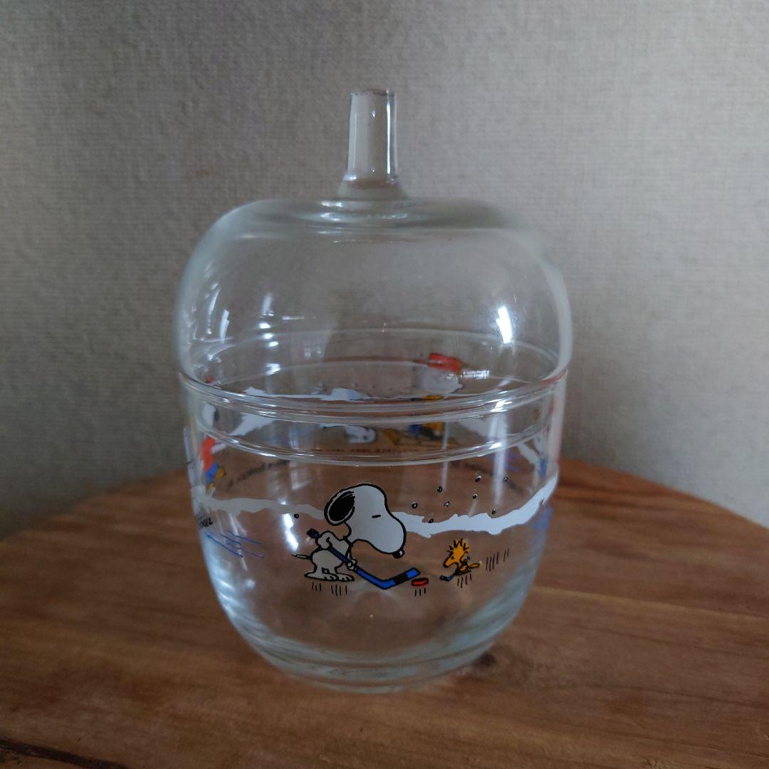 スヌーピー ガラス 器 レトロ アンティーク