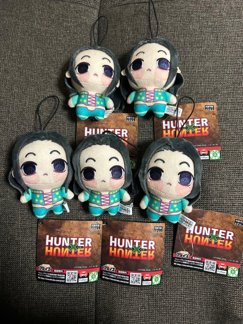 イルミ ちょぴぬいぷち HUNTER × HUNTERぬいぐるみ 5個セット