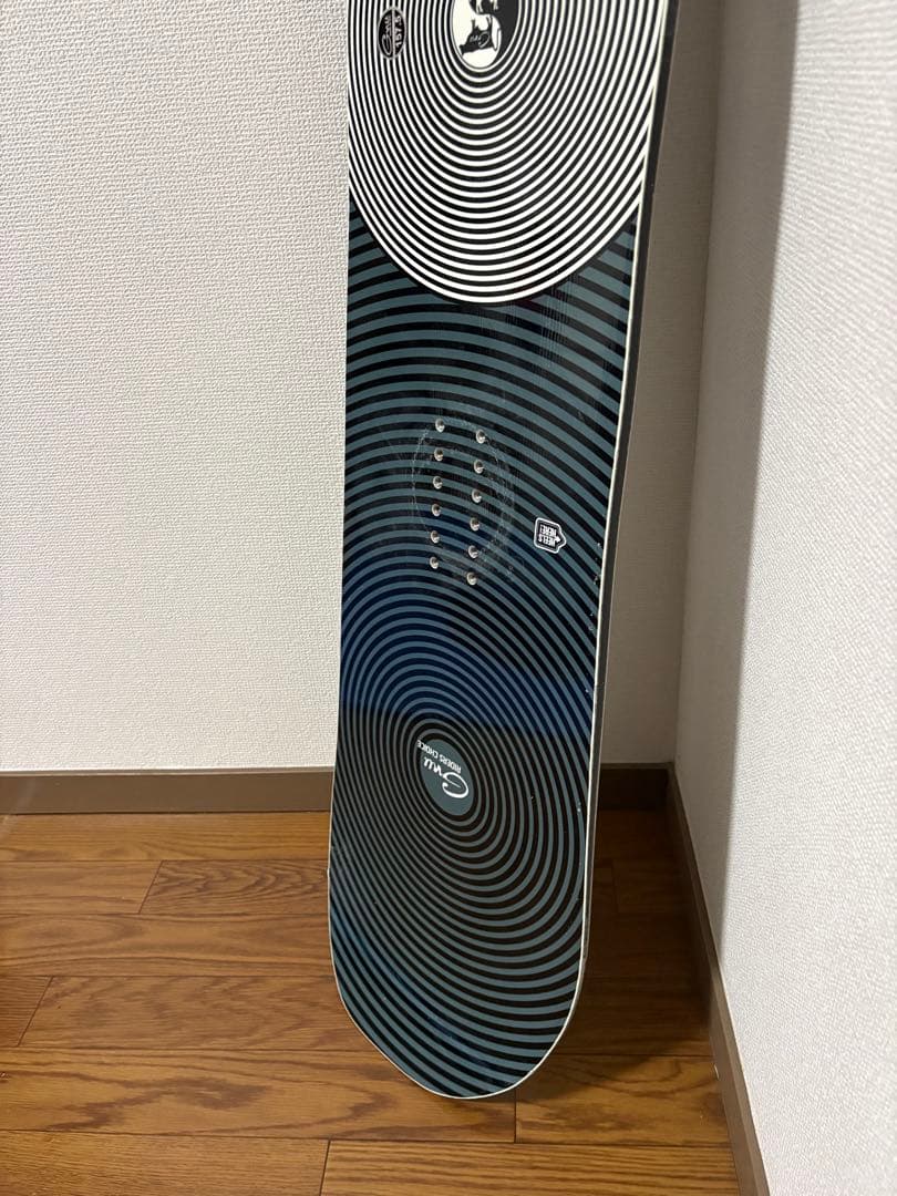 GNUスノーボード　RIDERS CHOICE 22-23モデル(ケース付き)