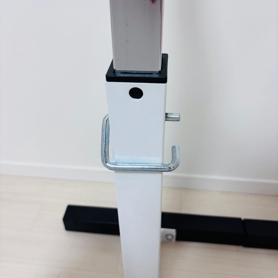 バーベルラック 高さ調整　H63〜83cm セーフティラック　スタンド　バーベル