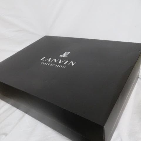 LANVIN ランバン 2枚合わせ綿毛布 ２枚セット ピンク ブルー