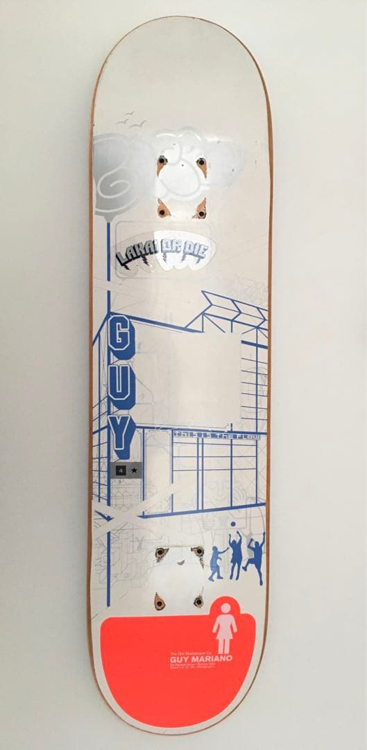 超希少 2001 Girl Skateboards Art Series デッキ