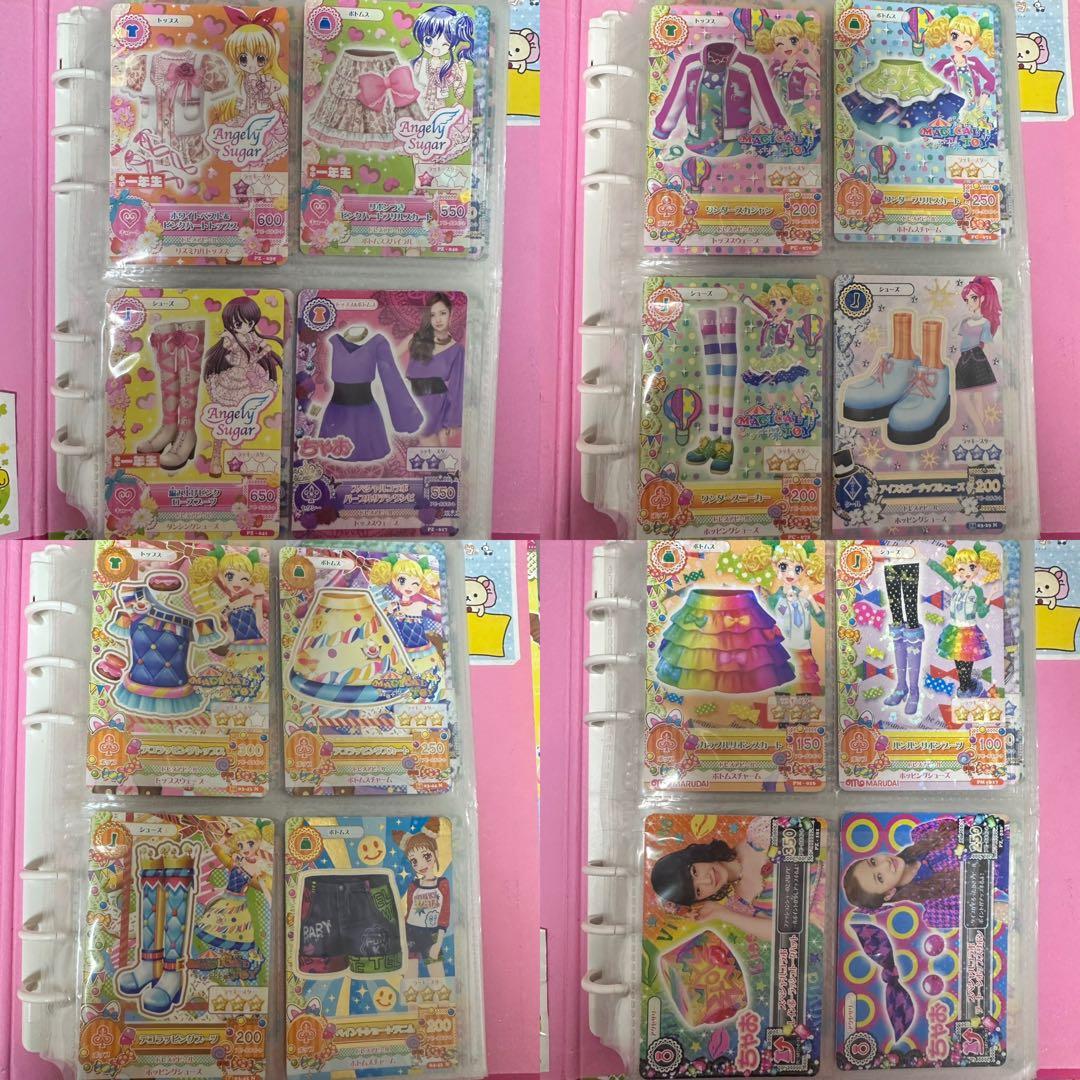 アイカツカード 106枚 内2枚プレミアム 着せ替えシール
