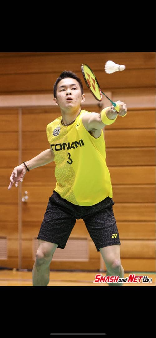 YONEX ヨネックス ユニフォーム トナミ 特注 ノースリーブ 下農走