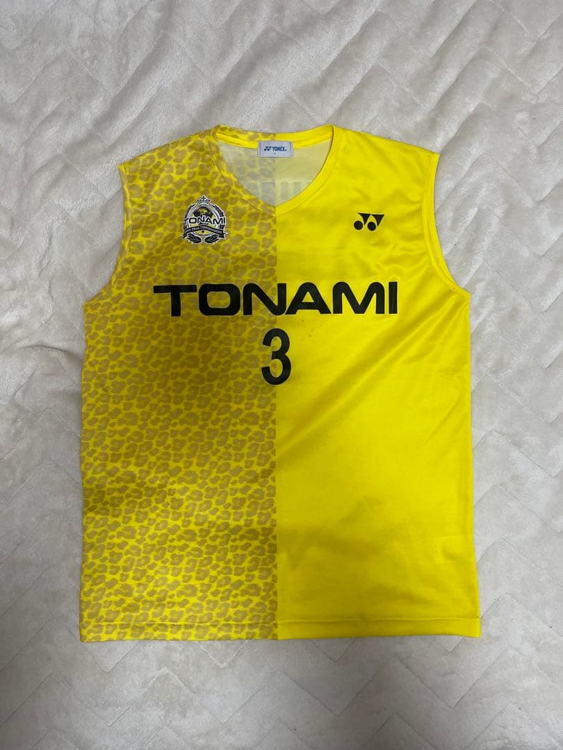 YONEX ヨネックス ユニフォーム トナミ 特注 ノースリーブ 下農走