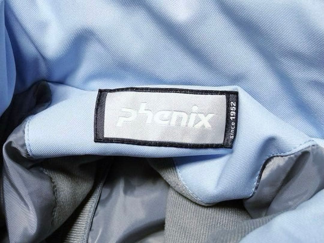 美品 PHENIX フェニックス スキー スノボー ウエア Oサイズ 水色
