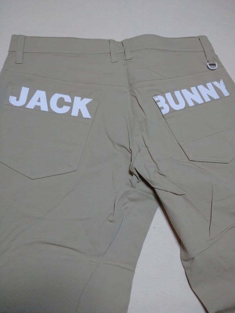ズボン　ゴルフウェア　ジャックバニー　7サイズ3L　パンツ　メンズ　ベージュ